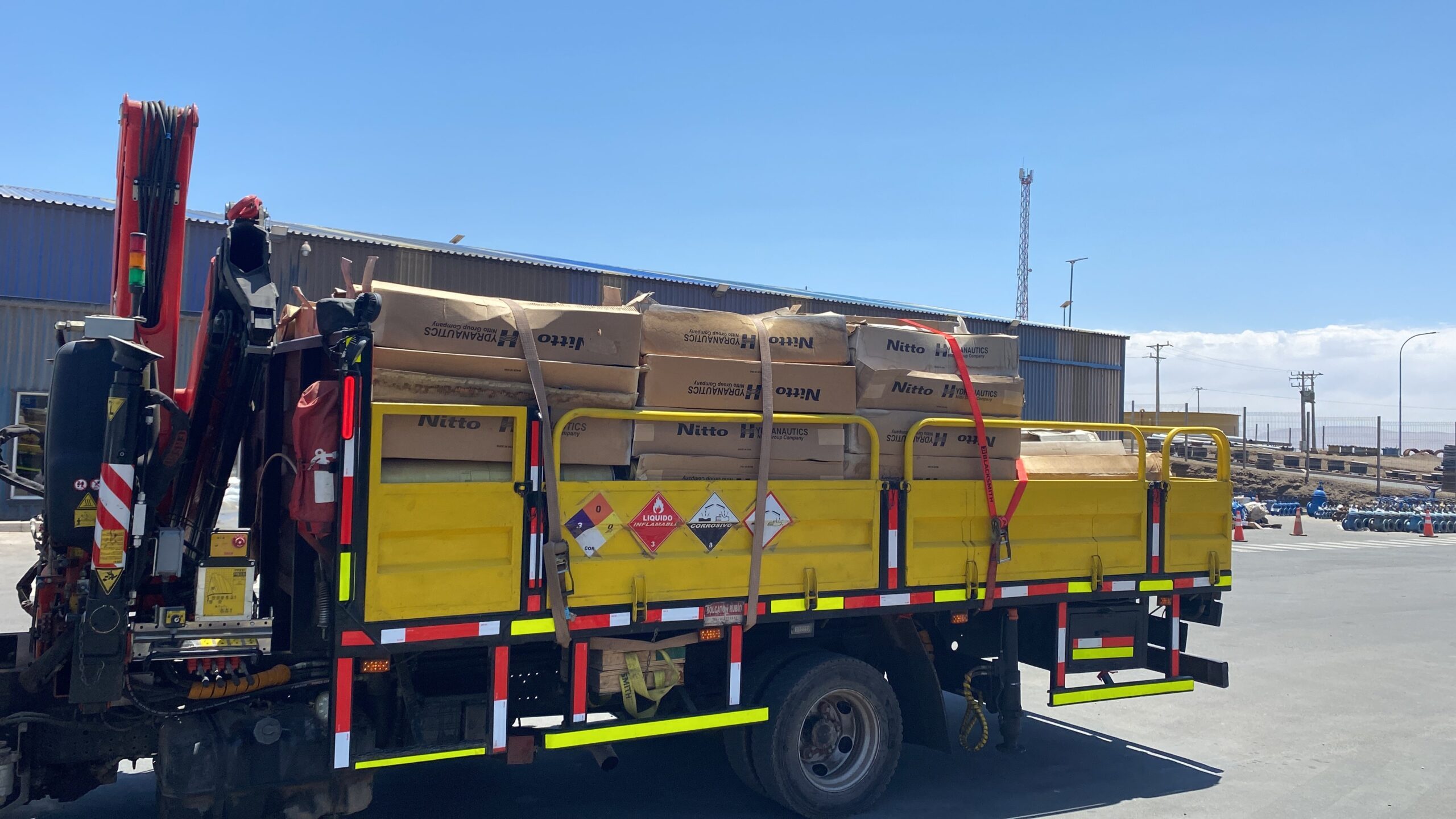 Transportes de sustancias peligrosas