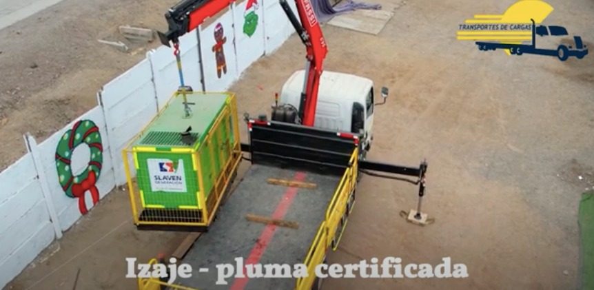 Izaje y Transporte de Generador en Antofagasta